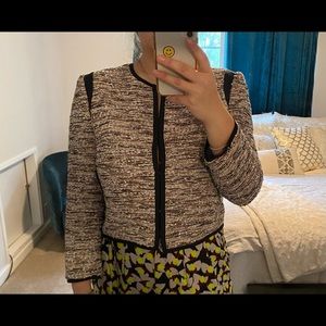 McGinn cropped tweed blazer